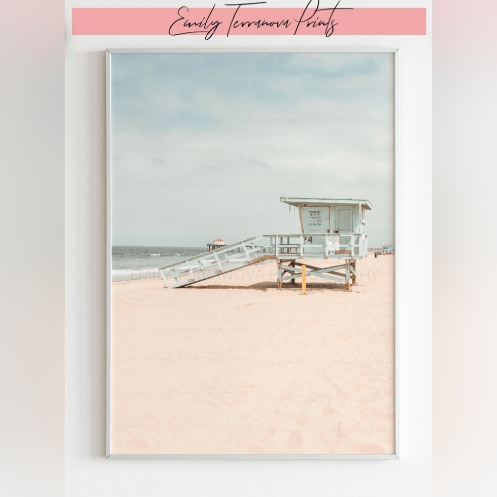 🤍 Manhattan Beach | California | 8x12 Unframed Photography Print